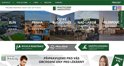 Desktop Screenshot of healthcomm.cz