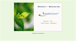 Desktop Screenshot of healthcomm.ca